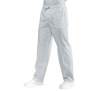Isacco Pantalone con elastico Bianco, Bianco, 4XL, 100% Cotone, 190 gr/m²