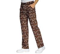 Isacco Pantalone con elastico Chocolate, Chocolate, L, 100% Cotone, 190 gr/m²