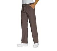 Isacco Pantalone con elastico Fango, Fango, M, 65% Poliestere 35% Cotone, 195 gr/m²