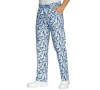 Isacco Pantalone con elastico Fish, Fish, L, 100% Cotone, 190 gr/m²