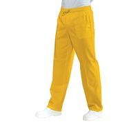 Isacco Pantalone con elastico Giallo, Giallo, XL, 65% Poliestere 35% Cotone, 115 gr/m²