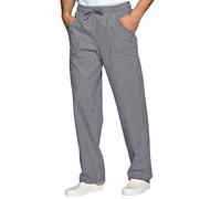 Isacco Pantalone con elastico Pied de Poule, Pied de Poule, XXL, 65% Poliestere 35% Cotone, 190 gr/m²