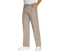 Isacco Pantalone con elastico Tortora, Tortora, M, 65% Poliestere 35% Cotone, 195 gr/m²