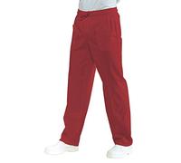 Isacco Pantalone con elastico Vermiglio, Vermiglio, S, 65% Poliestere 35% Cotone, 115 gr/m²