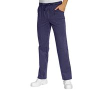 Isacco Pantalone con elastico Vienna Blu, Vienna Blu, XL, 100% Cotone, 160 gr/m²