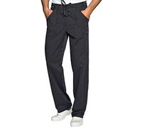 Isacco Pantalone con elastico Vienna Nero, Vienna Nero, S, 65% Poliestere 35% Cotone, 160 gr/m²