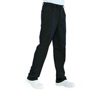 Isacco Pantalone Cuoco - Isacco Vienna Nero, Vienna Nero, M, 65% Poliestere 35% Cotone
