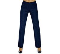 ISACCO Pantalone Donna TRENDY in 100% Poliestere (Blu)