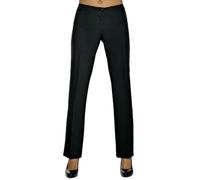 ISACCO Pantalone Donna TRENDY in Cotone Elasticizzato (Nero)