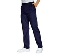 Isacco Pantalone Lavoro Blu, Blu, L, 65% Poliestere 35% Cotone