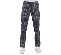 Isacco Pantalone Lavoro Blu, Blu, M, 65% Poliestere 35% Cotone