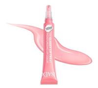 IsaDora Glossy Lip Treat Lip Gloss - Lucidalabbra nutriente per labbra piene - Stimola la formazione di collagene - lucentezza unica senza colla - Vegano con burro di karitè - Pink Punch