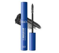Isadora The Build Up Mascara Extra Volume Waterproof 01 Black - Mascara Waterproof, Volume Modulabile, Lunga Tenuta, Scovolino Classico, Vegan