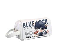 Isagi Yoichi - Astuccio portamatite con motivo anime, Bachira Meguru, grande capacità, per cancelleria, portatile, per studenti, ragazze e ragazzi, Tipo 9, 20*10*8cm, Beauty Case