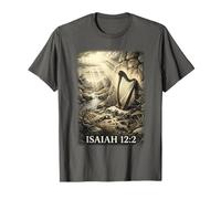 Isaia 12:2 Forza e salvezza Arte Cristiana Maglietta