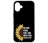 Isaia 41:10 41 10 Temete Dio Gesù religioso con voi non Custodia per iPhone 16 Plus