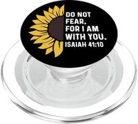 Isaia 41:10 41 10 Temete Dio Gesù religioso con voi non PopSockets PopGrip per MagSafe