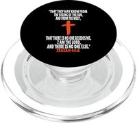 Isaia 45:6 Versetti della Bibbia Scrittura PopSockets PopGrip per MagSafe