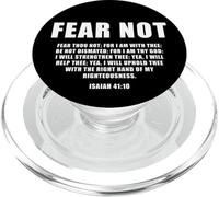 Isaiah 41:10 Fear Not Bible Promise of Protection & Blessing PopSockets PopGrip per MagSafe