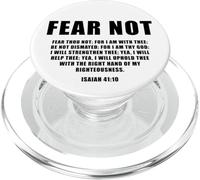 Isaiah 41:10 Fear Not Bible Promise of Protection & Blessing PopSockets PopGrip per MagSafe