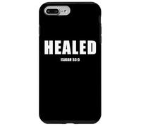 Isaiah 53:5 Bible Verse Promise of Healing and Health Faith Custodia per iPhone 7 Plus/8 Plus