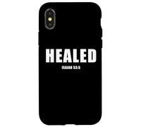 Isaiah 53:5 Bible Verse Promise of Healing and Health Faith Custodia per iPhone X/XS