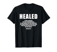 Isaiah 53:5 Bible Verse Promise of Healing And Health Faith Maglietta