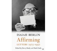 Isaiah Berlin Affirming (Tascabile)