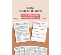 Isaiah Chapter-by-Chapter Tip-In Bible Study Guide: Cut-Out Reference Cards with Chapter Reflections