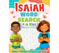 Isaiah Word Search for Kids: Fun Bible Puzzle Book to Grow in God’s Word