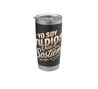 Isaías 41:13 versetto biblico spagnolo - "Yo Soy Tu Dios No Temas" Bicchiere termico in acciaio inox doppia parete