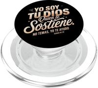 Isaías 41:13 versetto biblico spagnolo - "Yo Soy Tu Dios No Temas" PopSockets PopGrip per MagSafe