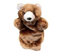 ISAKEN Burattino di Mano Scoiattolo Lupo Gufo Tartaruga Scimmia Drago Leone Elefante Burattini di Animali da Mano Marionette da Mano per Teatrini per Bambini, Narrazione e Giochi di Ruolo