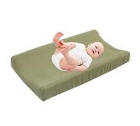 ISAKEN Coprifasciatoio per Pannolini per Bambini, Fasciatoio in Tessuto Elasticizzato per Neonato, Staccabile Materasso Culla Lenzuolo Copertura per Fasciatoio Morbido e Traspirante