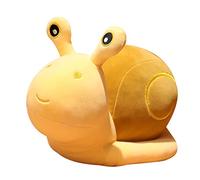 ISAKEN Lumaca Peluche Carino Animale Peluche Peluche Morbido Lumaca Cuscino Lumaca Bambola di Peluche Cuscino Abbracciabile Bambola di Lumaca per Bambini Ragazze Ragazzi