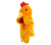 ISAKEN Marionette da Mano Burattini da Mano Morbide Giocattoli di Peluche Squalo Lupo Maiale Anatra Coniglio Maiale Rana Panda per Teatrini per Bambini, Narrazione e Giochi di Ruolo