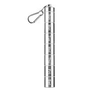 ISAKEN PortaPillole Settimanale, Pill Box Combinabile, Mini Portapillole Settimanale Portatile, PortaPillole Giornaliero Porta Pillole Alluminio Portapillole 7 Giorni per attività All'aperto Viaggio
