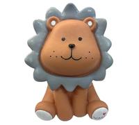 ISAKEN Salvadanaio Bambini Salvadanaio a Forma di Leone Piccolo Salvadanaio Animale in Resina Banca di Monete Carino Salvadanai Decorativi Creativo per Monete o Appunti per Bambini
