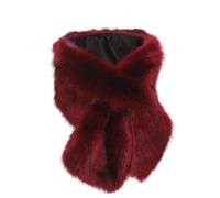 ISAKEN Sciarpa in Pelliccia Sintetica, Sciarpa Invernale Calda Scialli in Pelliccia Scialle Invernale Donna Scialle Caldo Donna Scialle di Peluche da Donna Sciarpa Calda Invernale per Donne Ragazze