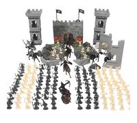 ISAKEN Set Antico Soldato Modello, Modello di Soldati Militari Medievali, Personaggi da Gioco Soldatini Antichi Romani, Modello Militare Giocattolo Medievale per Bambini Ragazzi Ragazze