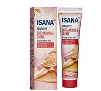 Isana Crema Depilatoria Sensibili 100 ML per pelle Sensibile, con Camomilla & Aprikosenöl