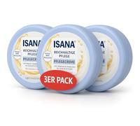 ISANA Crema nutriente ricca cura (confezione da 3) con vitamina E e burro di karitè + adesivo PurLife