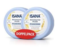 ISANA Crema nutriente ricca cura (confezione doppia) con vitamina E e burro di karitè + adesivo PurLife