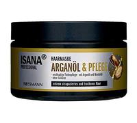 ISANA Maschera professionale per capelli all'olio di argan & cura - capelli estremamente danneggiati e secchi - 250 ml