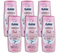 ISANA - Set da 6 doccia in crema Pearl 6 x 300 ml