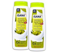 ISANA - Set di 2 latte per il corpo, 2 x 400 ml