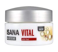 ISANA Vital Crema da notte con olio di argan, vitamina E e ialuronico, 50 ml