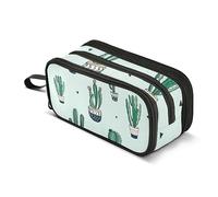 ISAOA Astuccio di grande capacità con motivo cactus carino borsa grande borsa per penne borsa per cancelleria per ragazze ragazzi adulti studenti, #3, Taglia unica, Organizer per borse