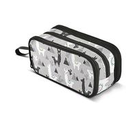 ISAOA Astuccio grande capacità con cactus alpaca borsa grande borsa per penne borsa cancelleria per ragazze ragazzi adulti studenti, #75, Taglia unica, Organizer per borse