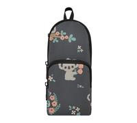 ISAOA Astuccio grande capiente con tasche multiple carino bradipo sacchetto sacchetto scuola ufficio adolescenti ragazze ragazzi, #01, Taglia unica, Adorabile